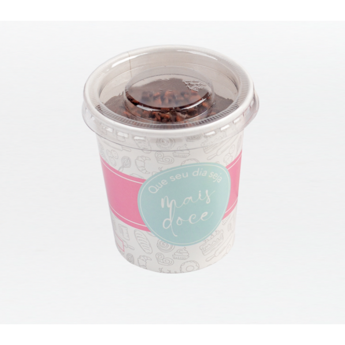 Copo 180ml tampa plástica Linha Padrão